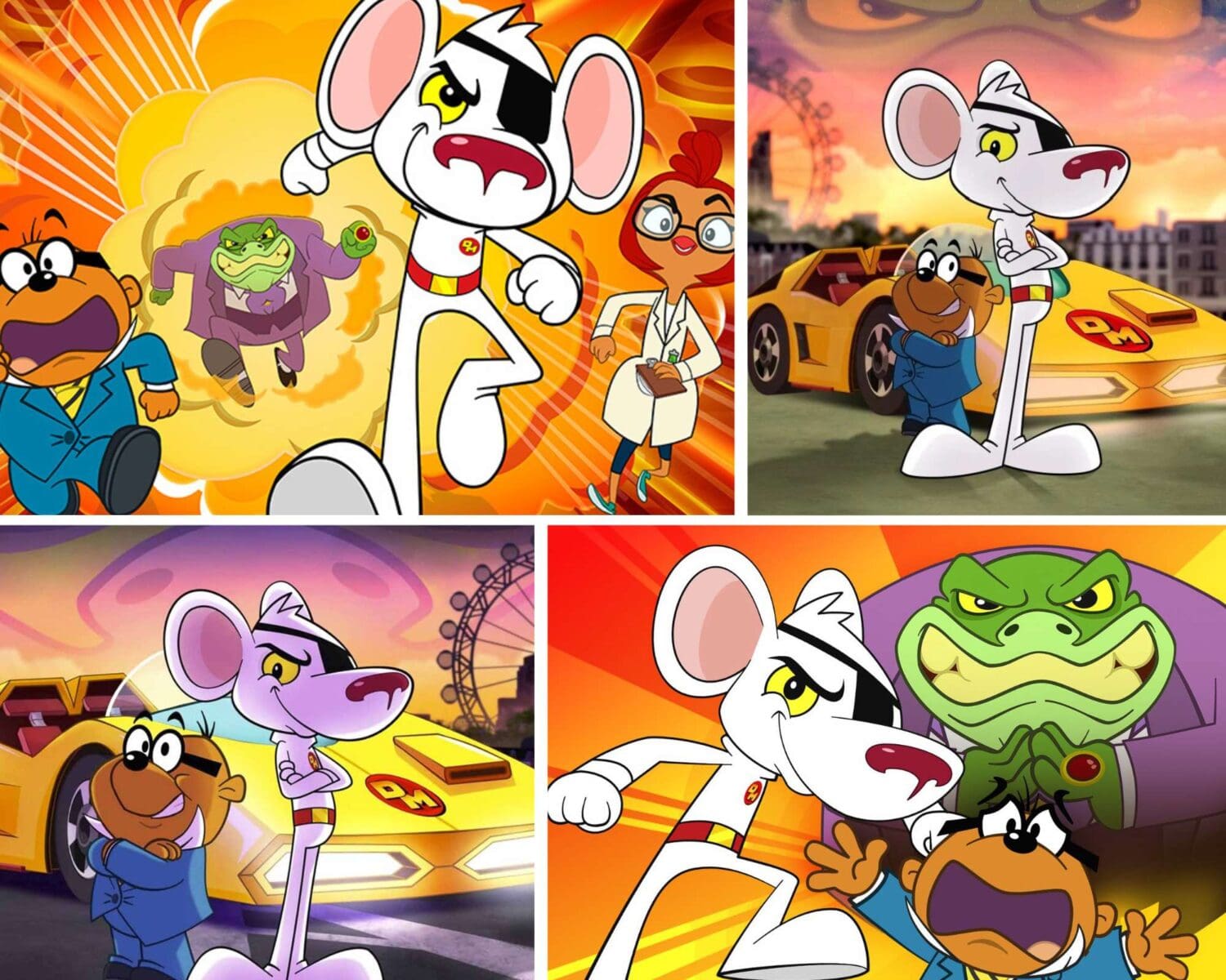 Danger Mouse Best Cartoon Characters