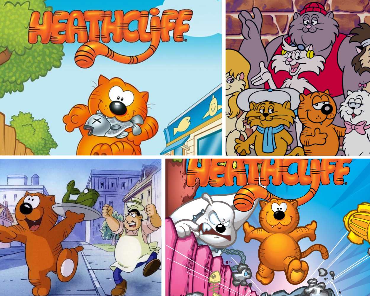 Heathcliff & The Catillac Cats - 80s cartoon cats