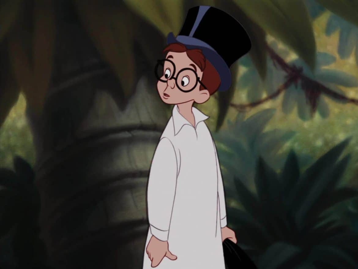 John From Peter Pan - male cartoon characters with glasses