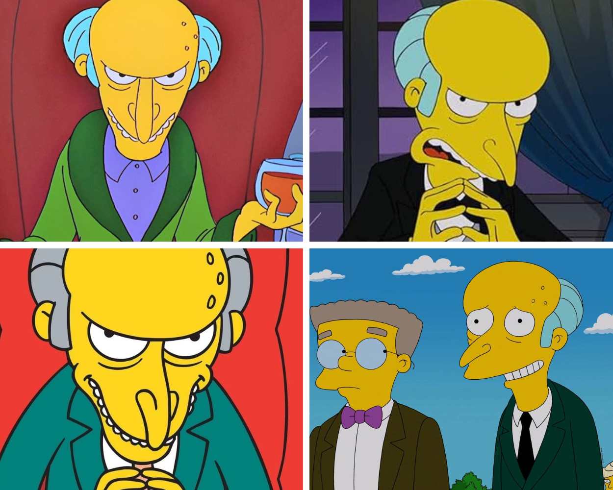 Mr. Burns - Big Cartoon Nose