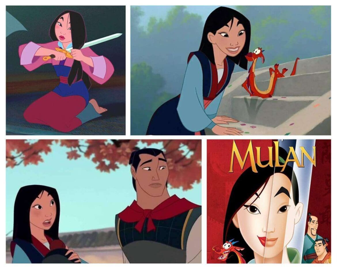 Mulan Best female cartoon Characters