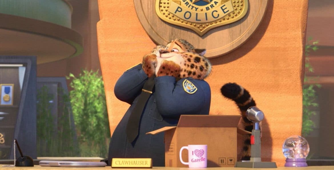Officer Clawhauser - Zootopia