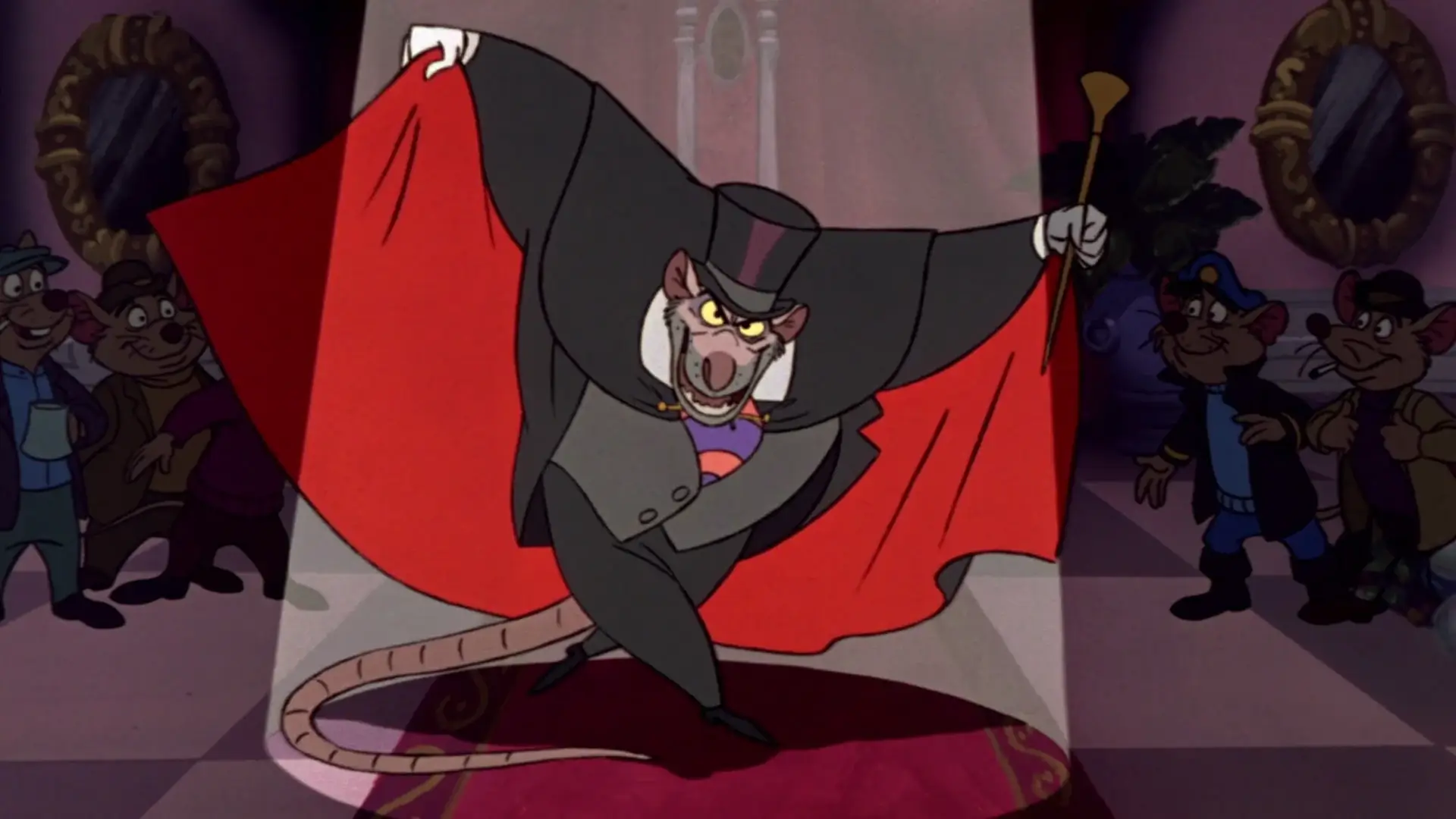 Professor Ratigan - The Mouse Cartoon