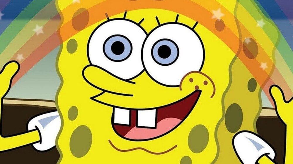 SpongeBob Has Two Big Front Teeth