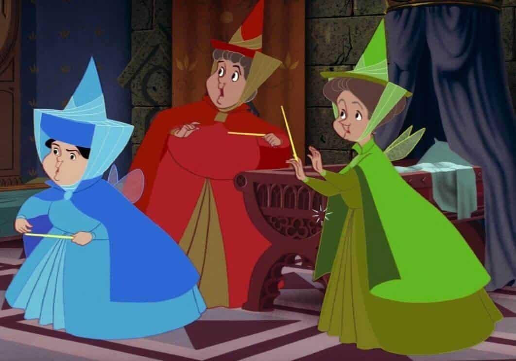 The Three Good Fairies - Sleeping Beauty