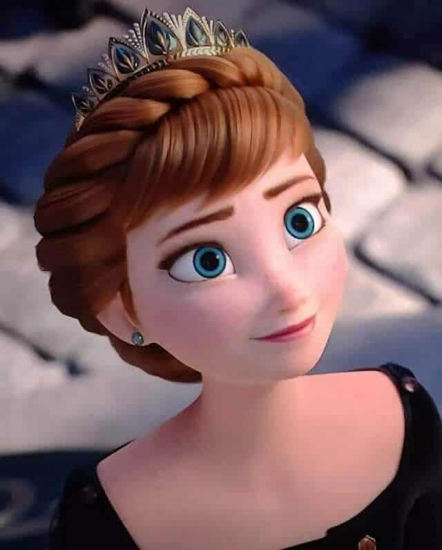 Anna Disney Cartoons With Eyes
