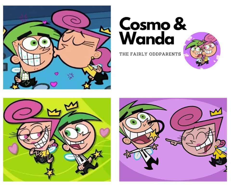 Adorable Couples from your favorite cartoons - Cosmo & Wanda