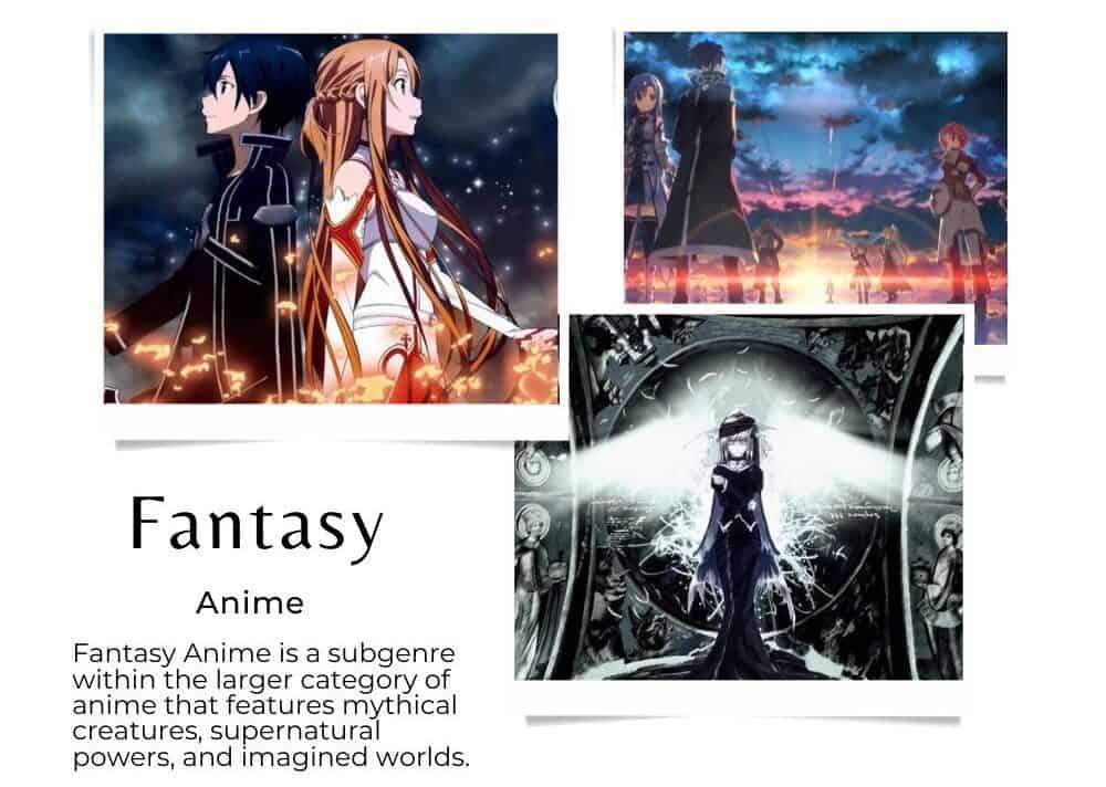 Genre of Anime Fantasy