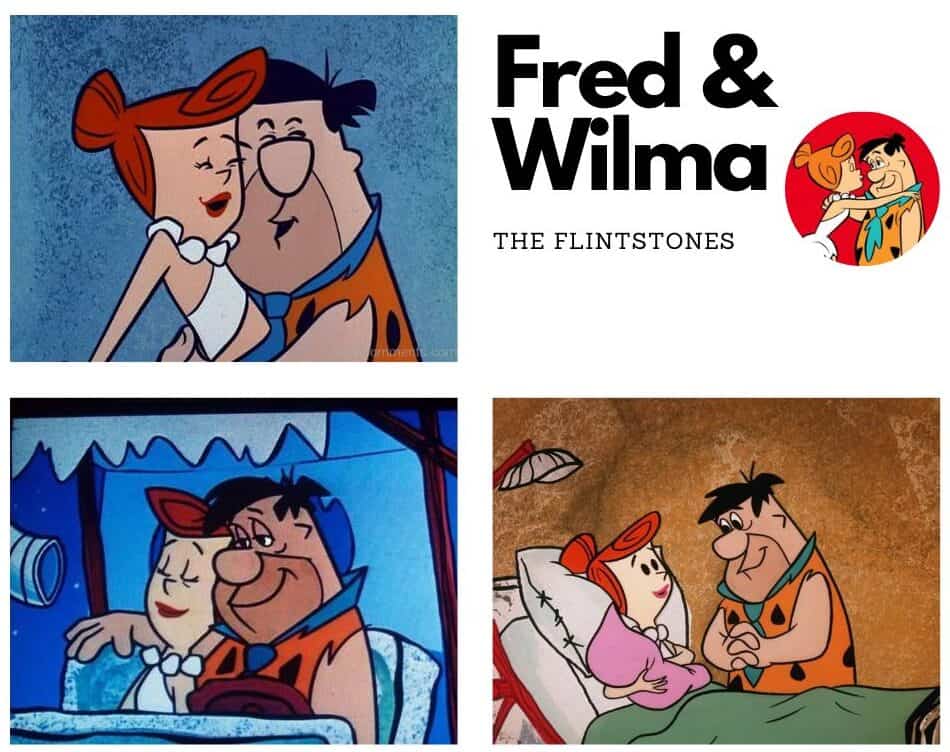 Most Famous Cartoon Couple - Fred & Wilma