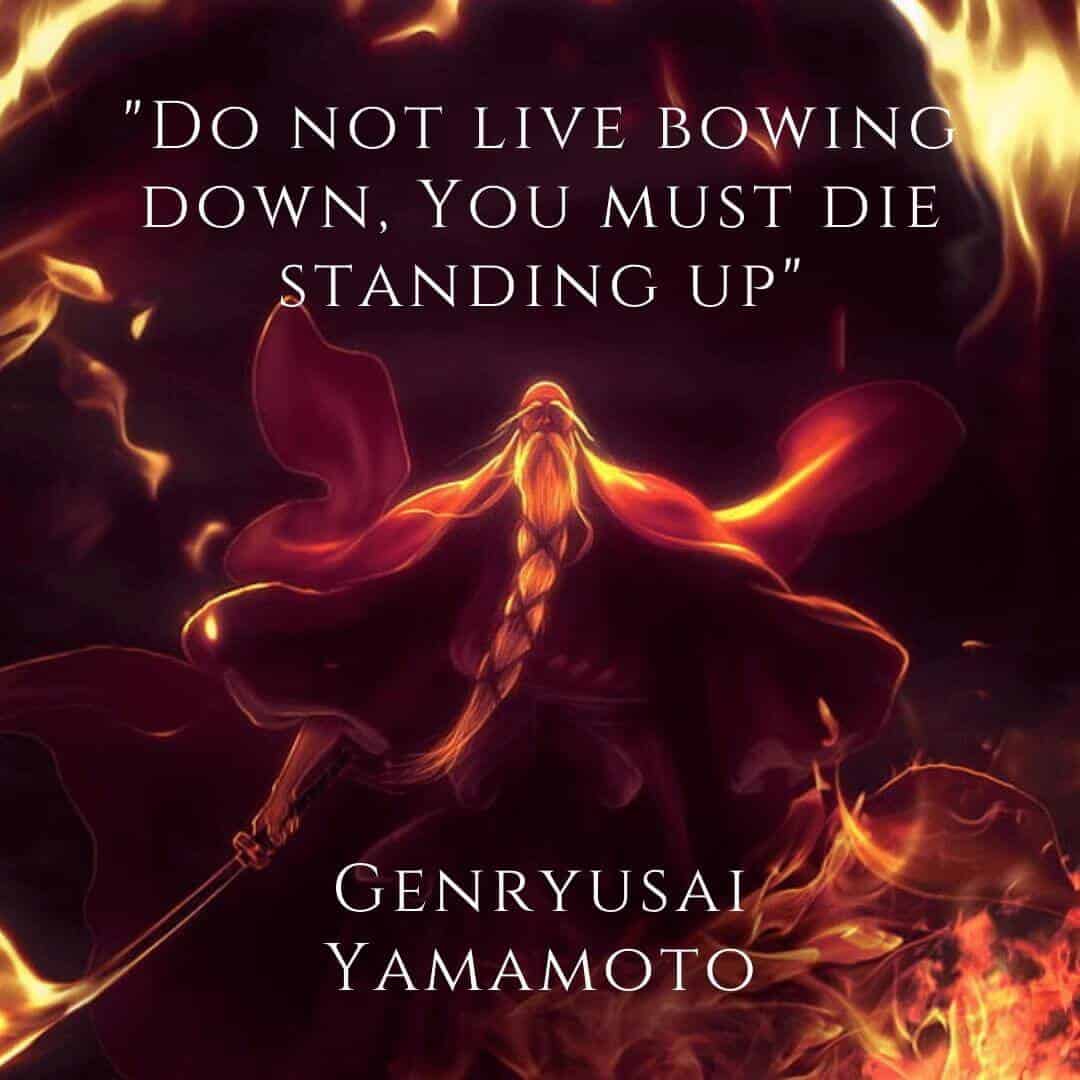 Genryusai Yamamoto Quotes