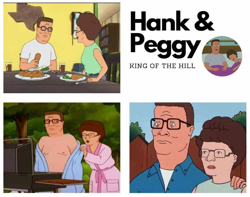 Hank & Peggy Best Cartoon Couples