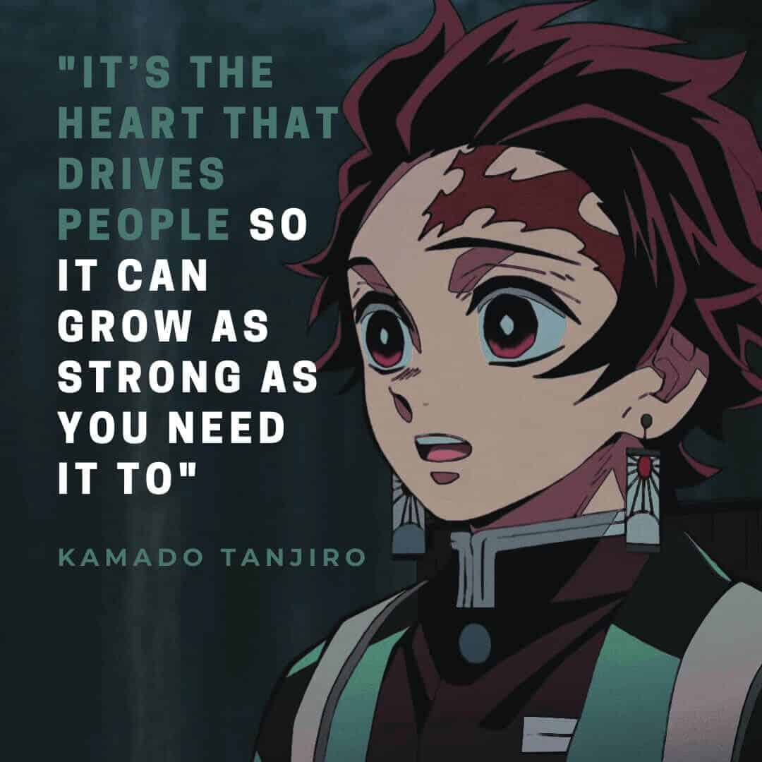 Kamado Tanjiro Quotes 