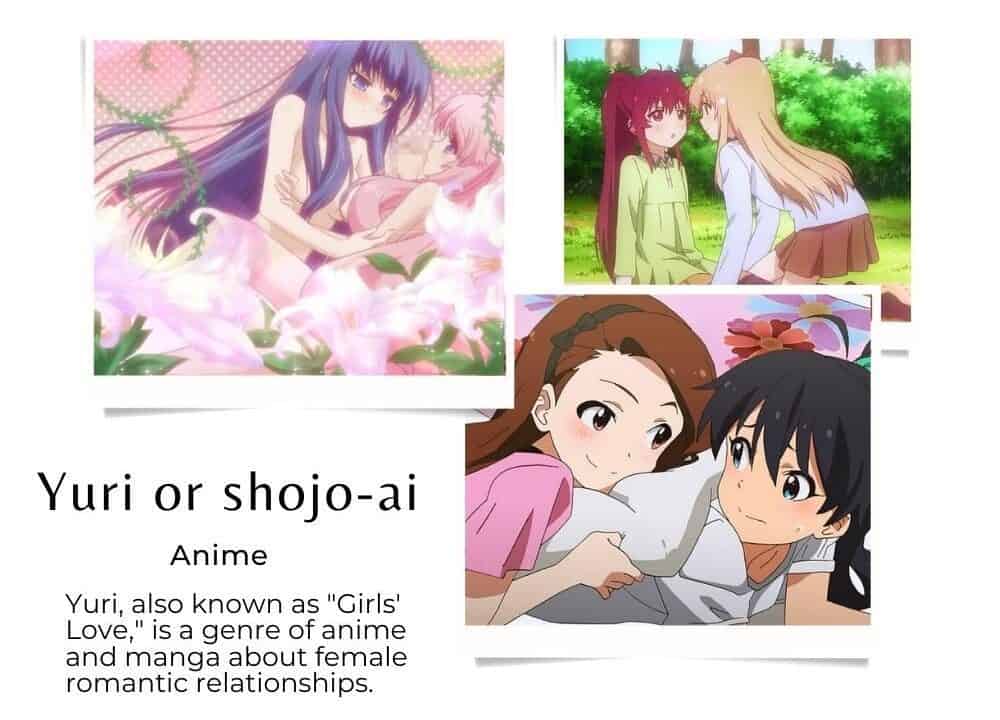 Yuri or shojo-ai Popular anime genres