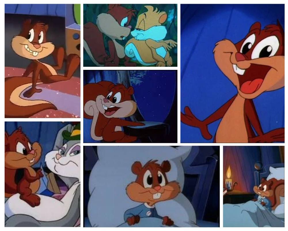 90s squirrel cartoon characters
