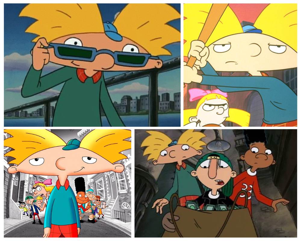 Arnold Is Considered A geeky cartoon character