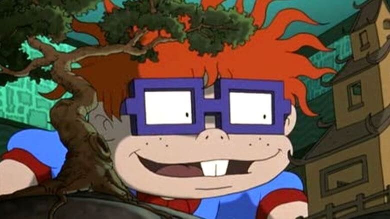 Chuckie Finster from Rugrats - cartoon characters with short hair