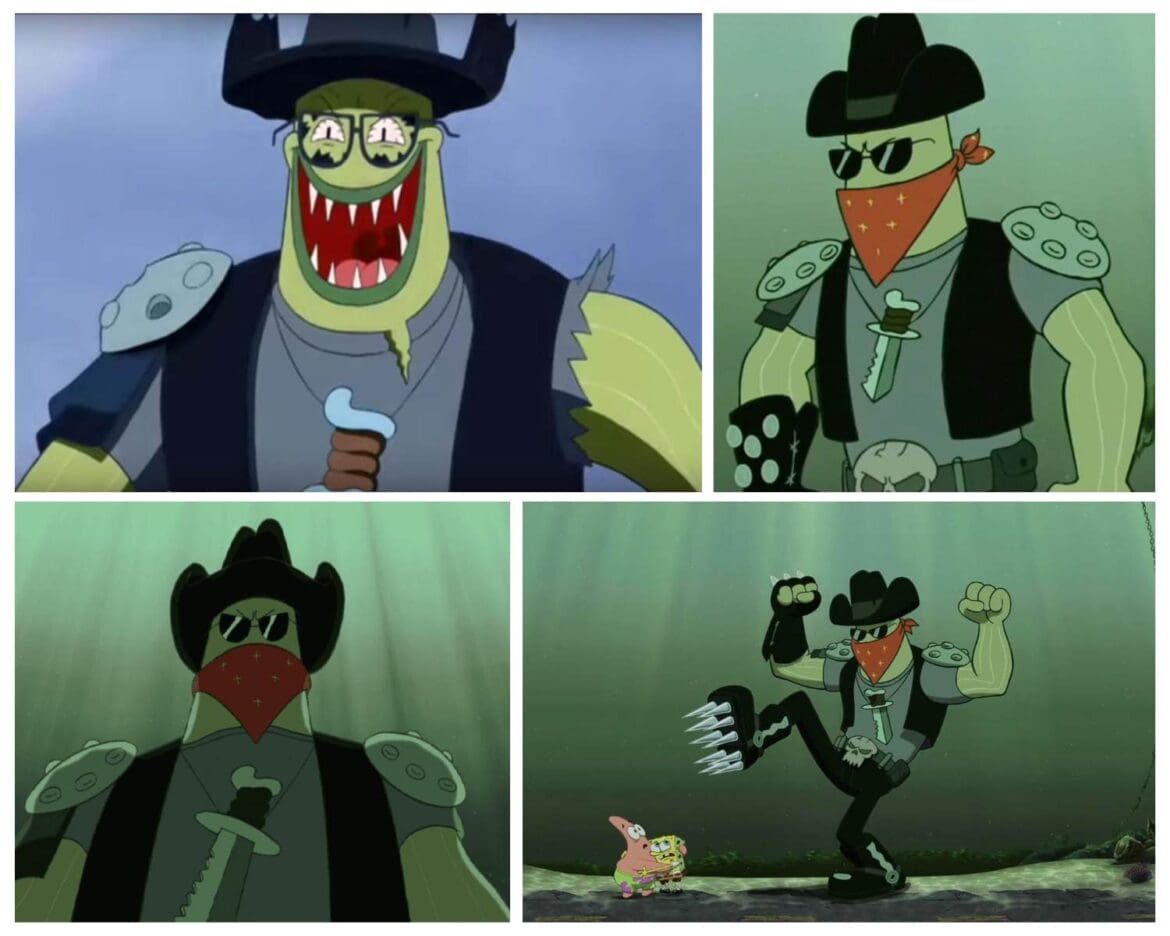 dennis spongebob villains