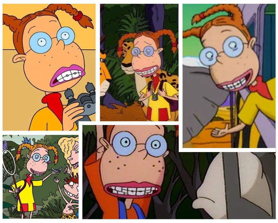 Eliza Thornberry - cartoon characters with braces