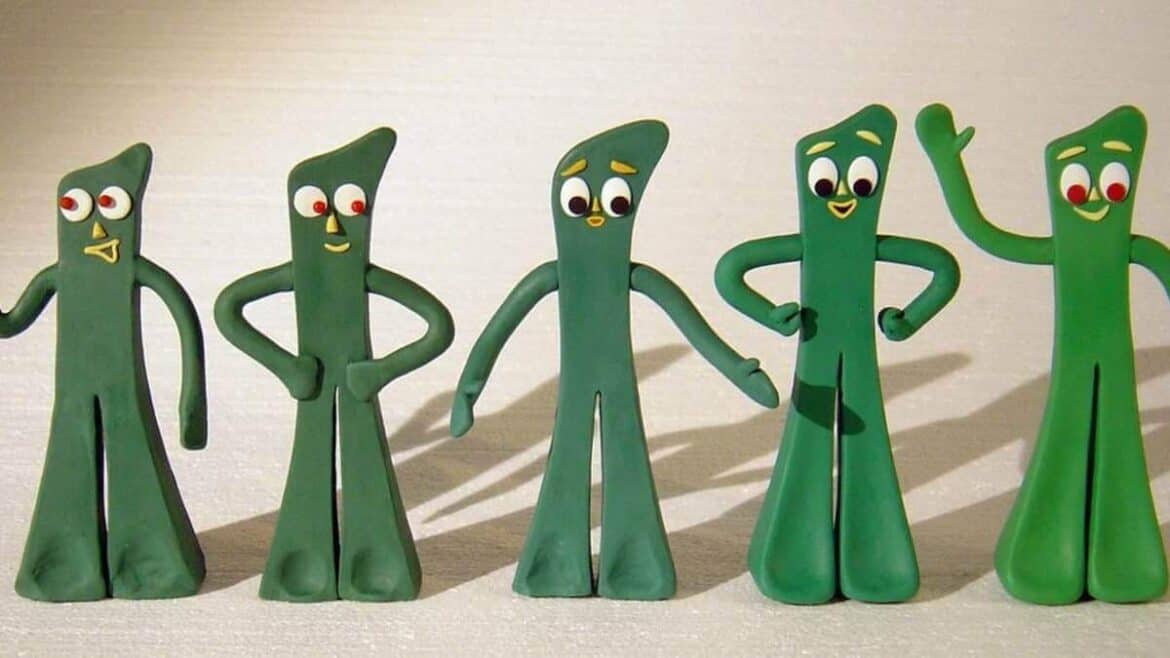 Gumby - characters that are green