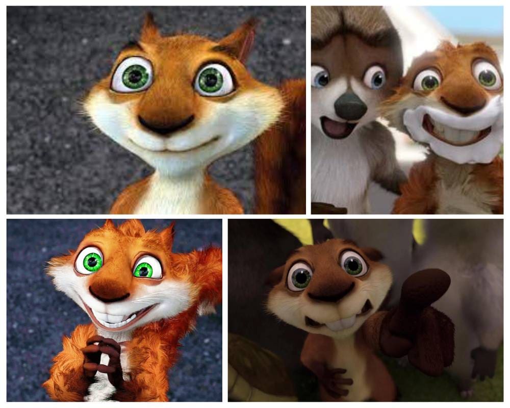 Hammy - Over the Hedge - disney cartoon squirrel characters