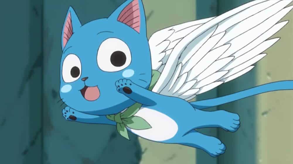 Happy - Fairy Tail - Cartoon Cats