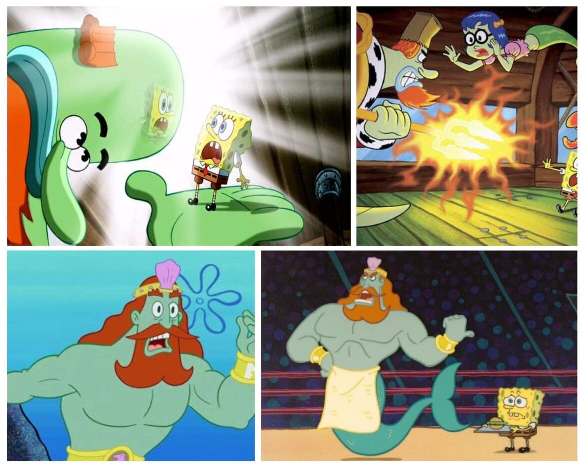 King Neptune - spongebob villains king