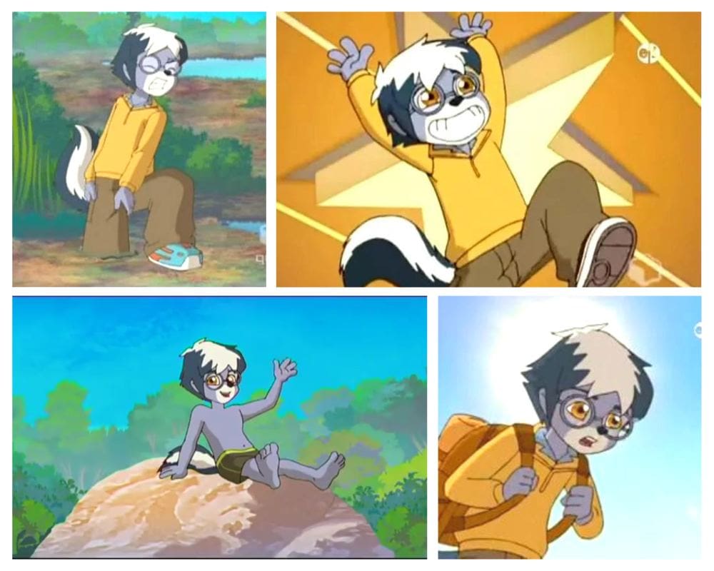 Milo Skunk - cartoons with skunks