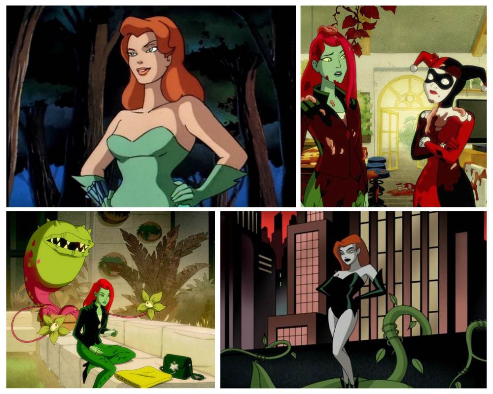 Poison Ivy Cartoon Character