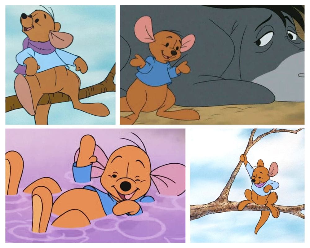 Roo - Winnie the Pooh - kangaroo cartoon