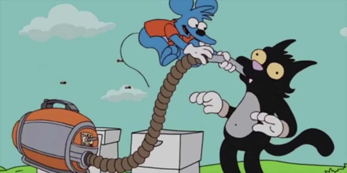Scratchy - The Itchy & Scratchy Show - famous cat cartoon characters