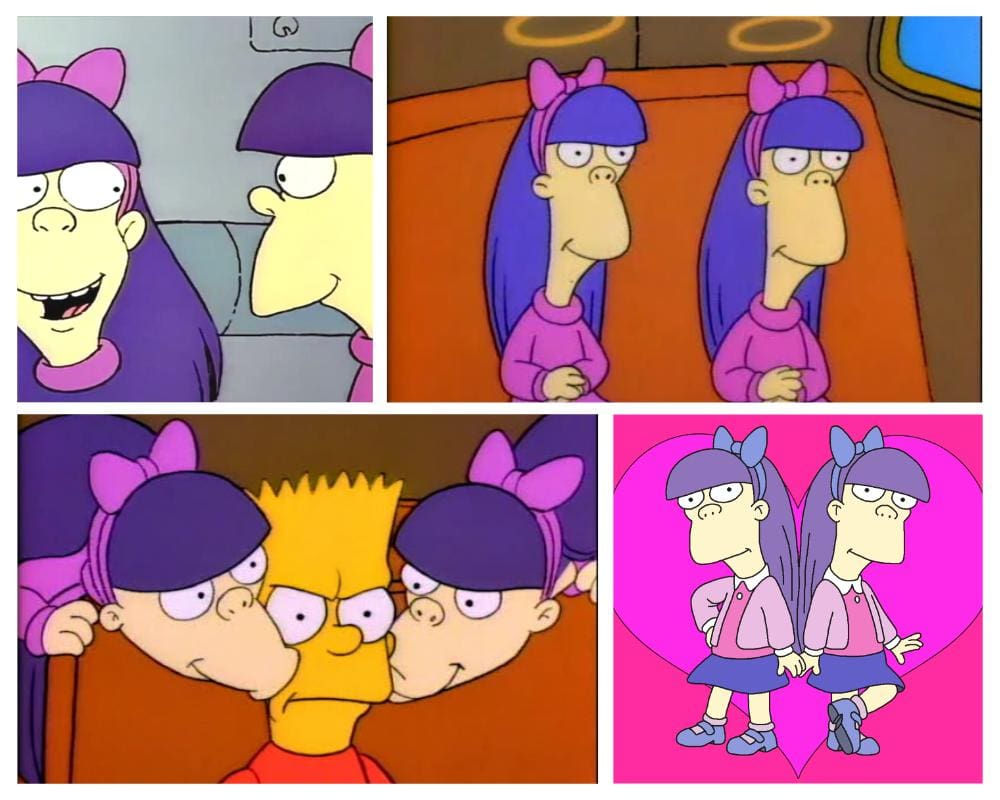 Sherri and Terri - The Simpsons