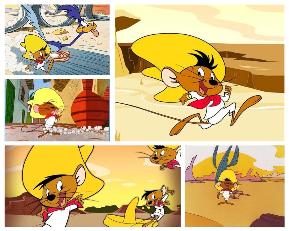 Speedy Gonzales - fast cartoon characters