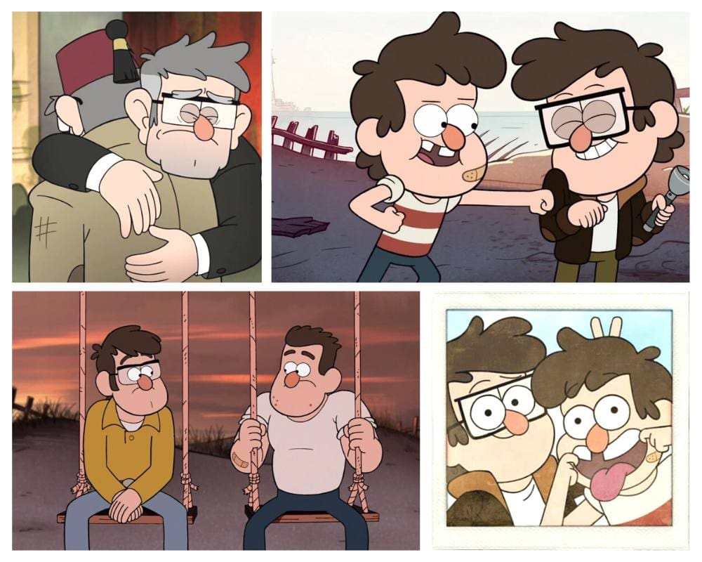 Stanford and Stanley Pines - Twin Brothers