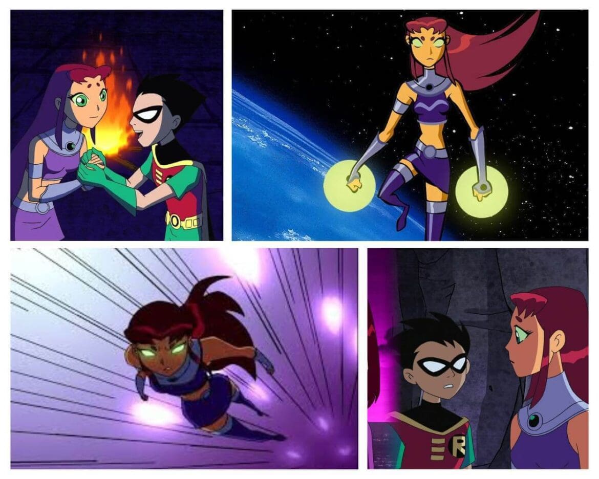 Starfire - Teen Titans - Skinny Female Cartoons
