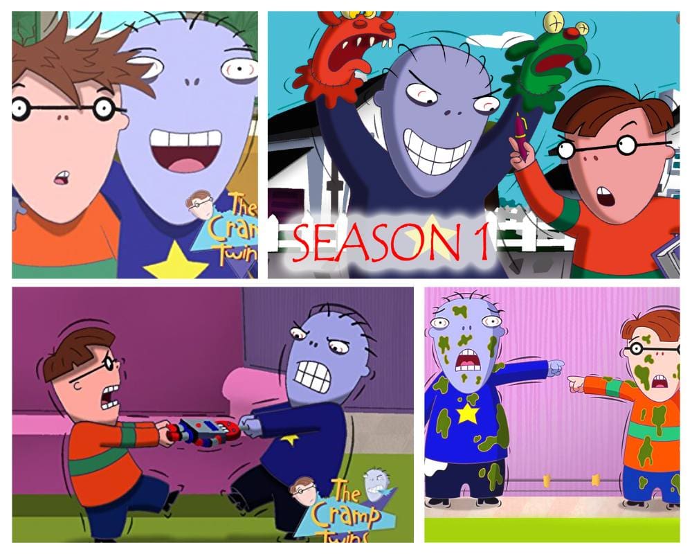The Cramp Twins features Twin Cartoon Characters