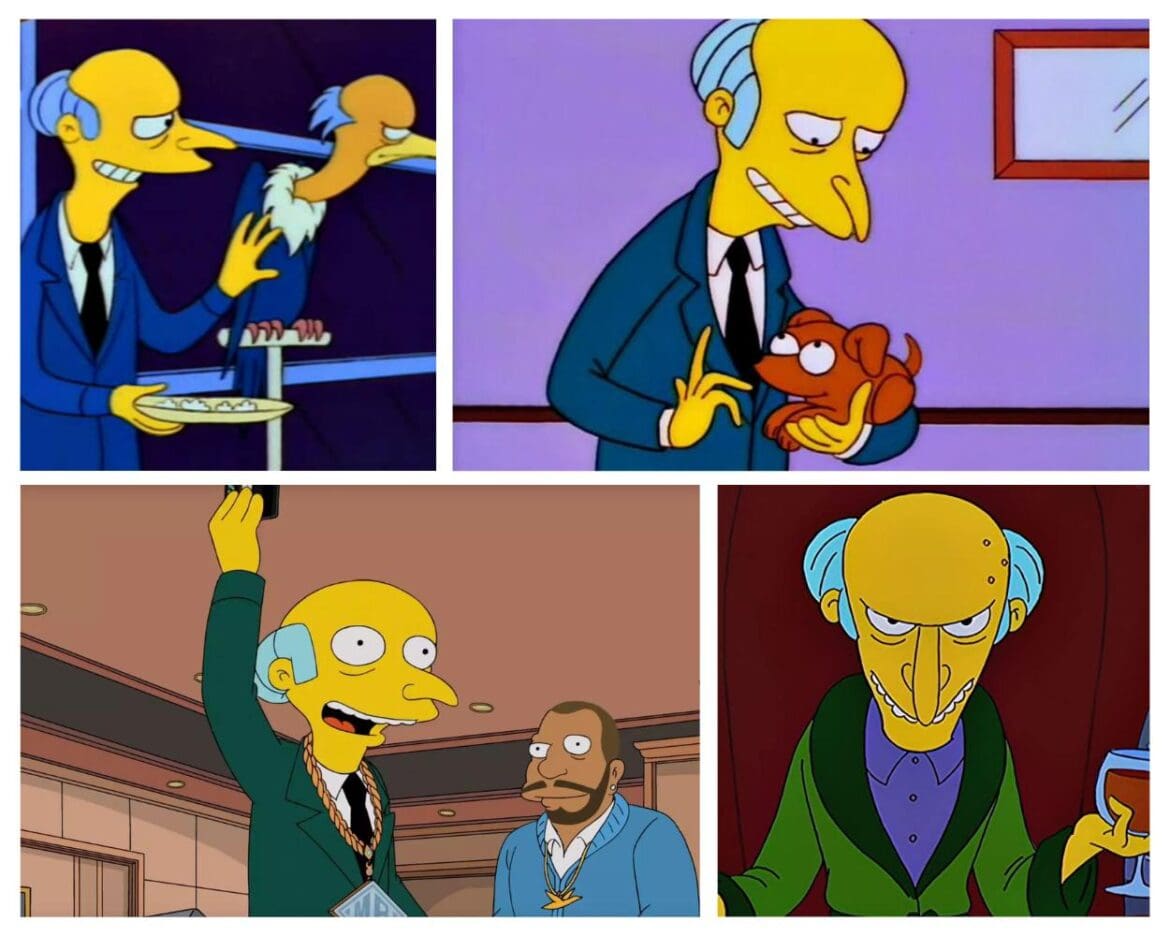 The Skinny Mr. Burns - The Simpsons