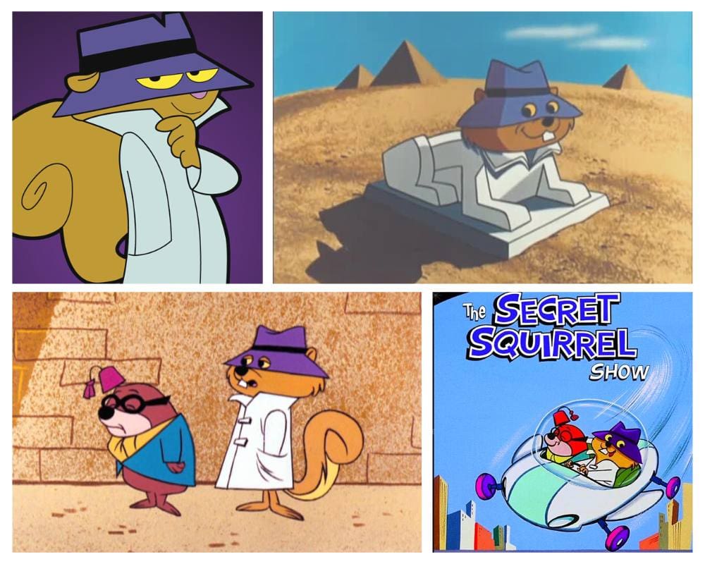 secret squirrel cartoon characters