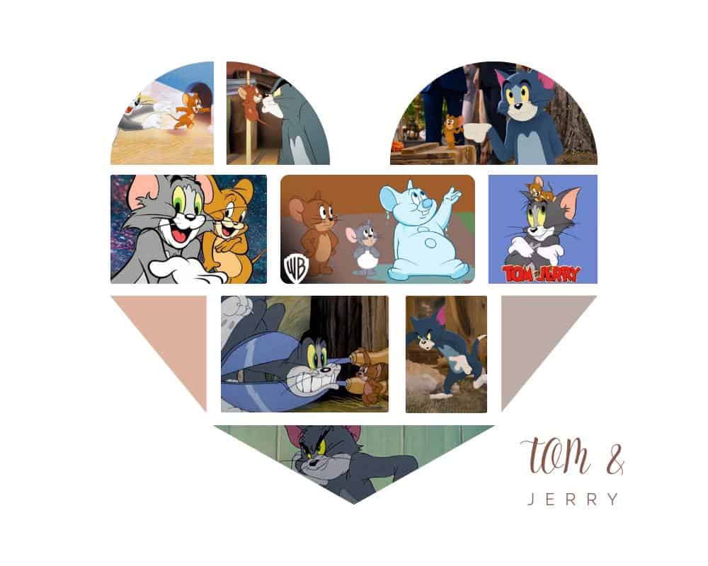 tom and jerry cartoons and best friends