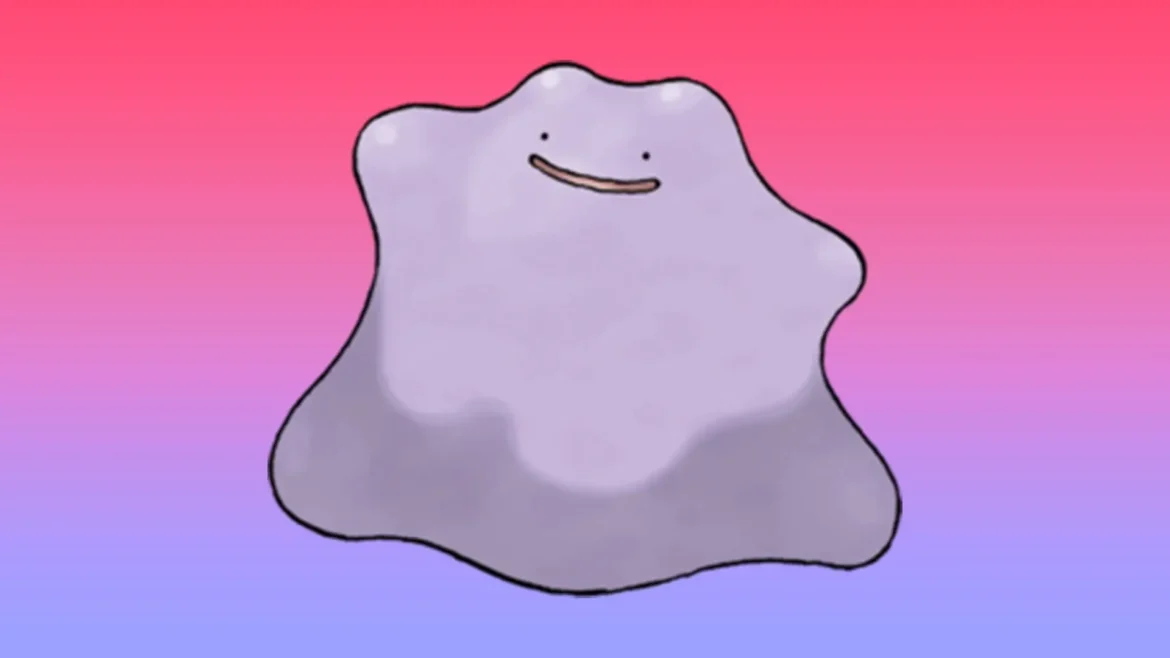 Ditto - Pokémon - purple characters cartoon