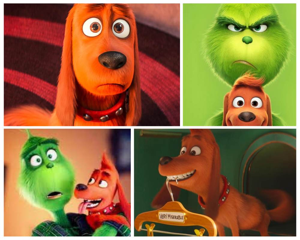 Dog Max - grinch movie characters