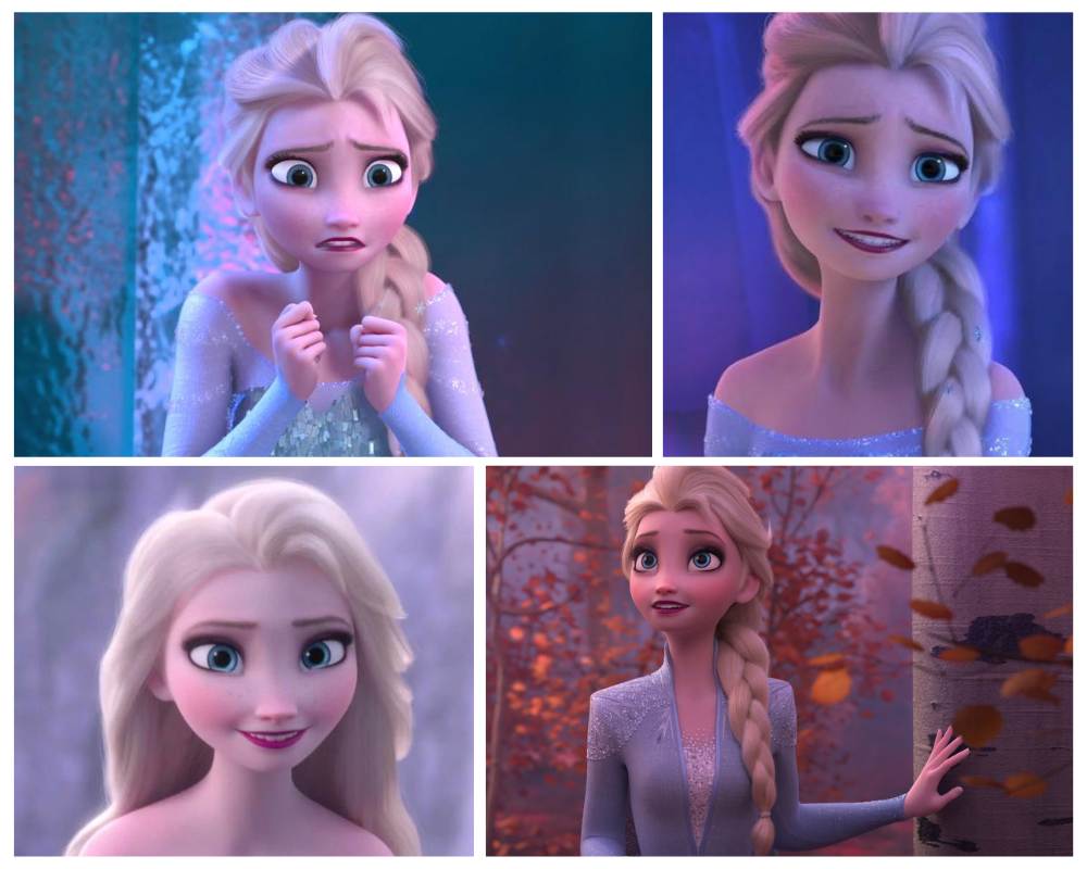 Elsa the Snow Queen - White Hair Disney Character