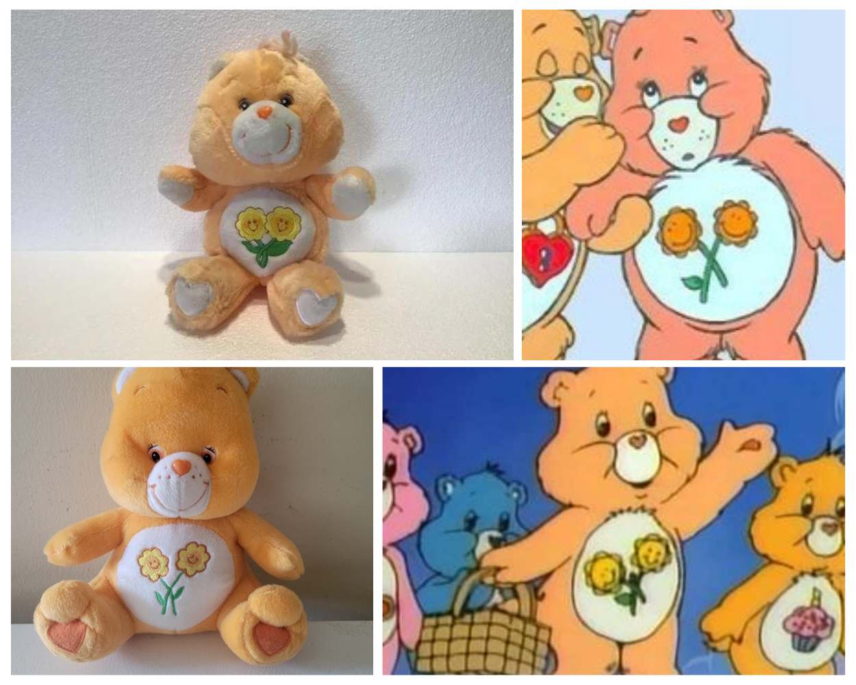 Friend Bear - care bear names and colors