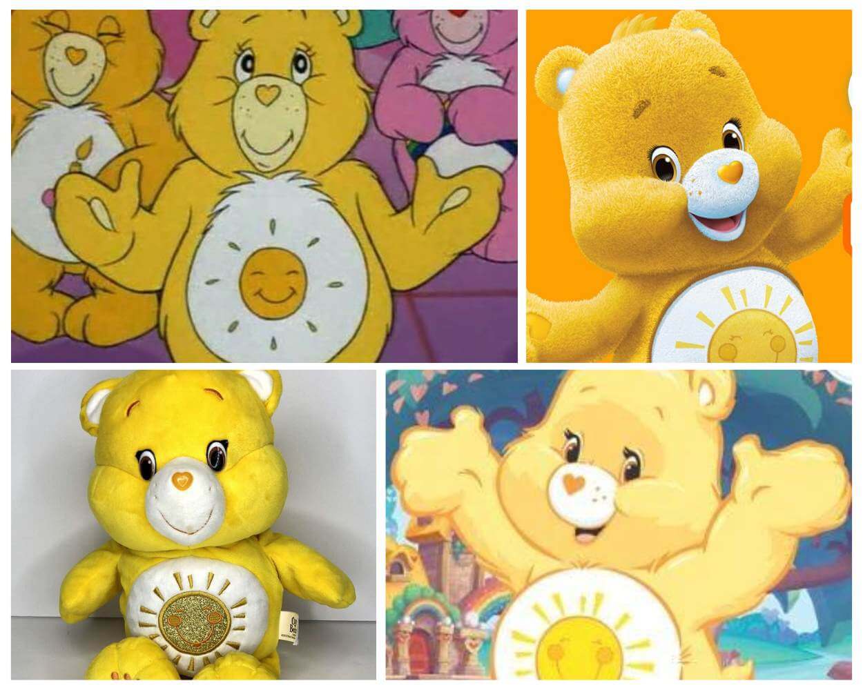 Funshine Bear - Original yellow Care Bear