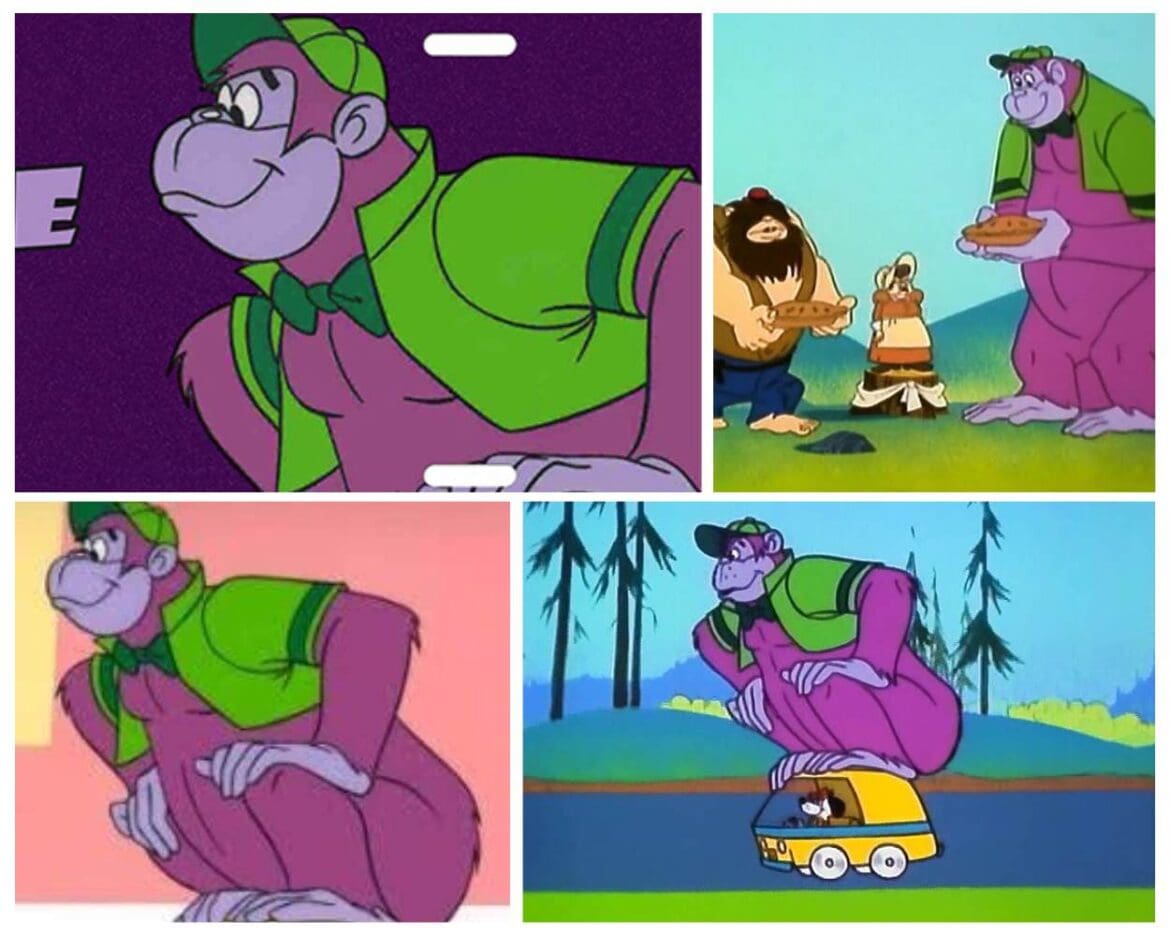 Grape Ape - purple cartoon character
