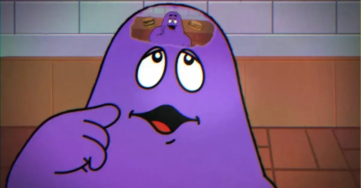 Grimace - purple cartoon characters