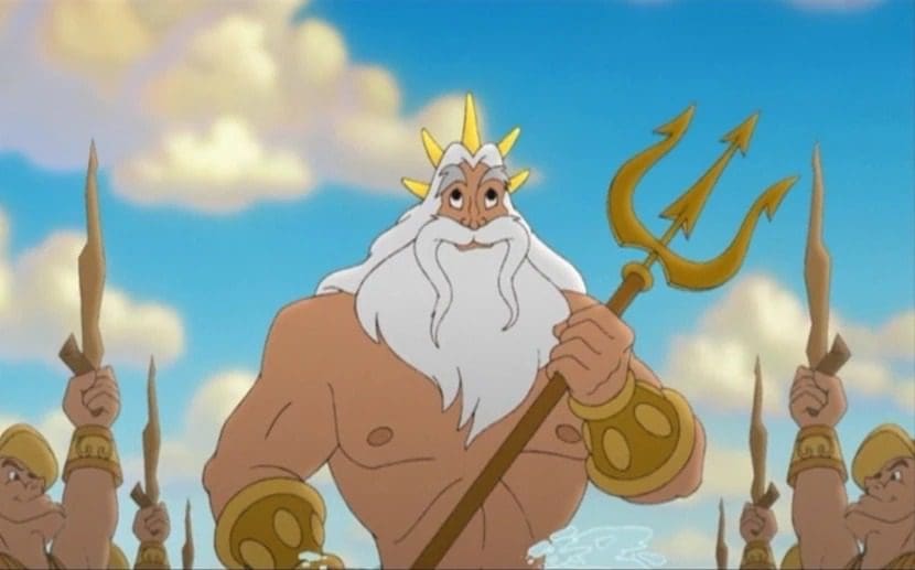 King Triton - White Hair Male Character