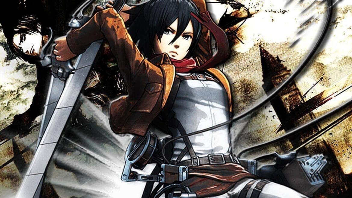 Mikasa Ackerman - Attack On Titan - cartoon tomboy