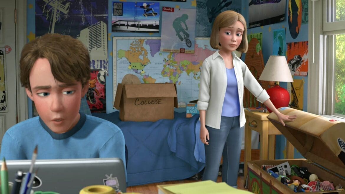 Mrs. Davis - Toy Story - female pixar characters