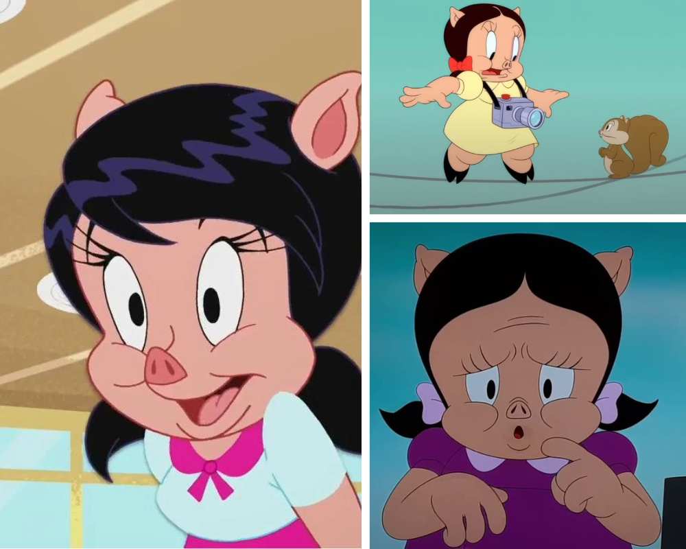Petunia J. Pig - Female Pig Cartoon Characters