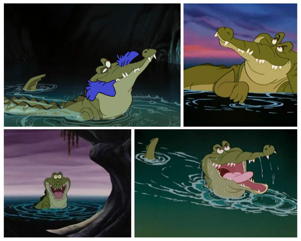 Tick-Tock - Peter Pan - crocodile cartoon characters